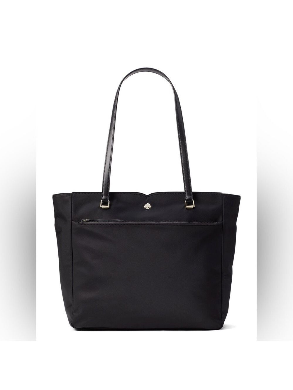 NWOT Kate Spade Jae Large Tote bag in Black with Light Gold Tone Hardware